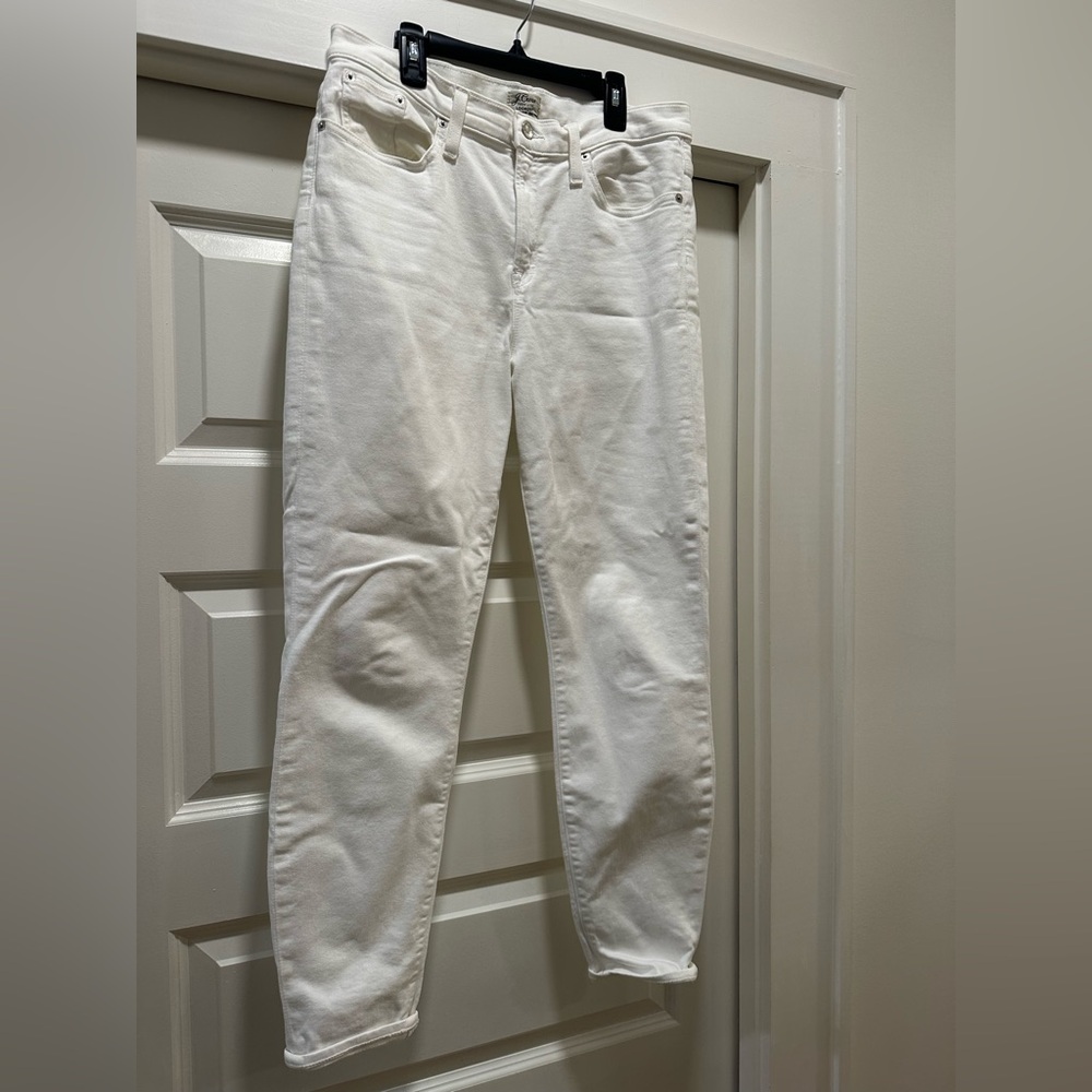 Jcrew white jeans size 31
